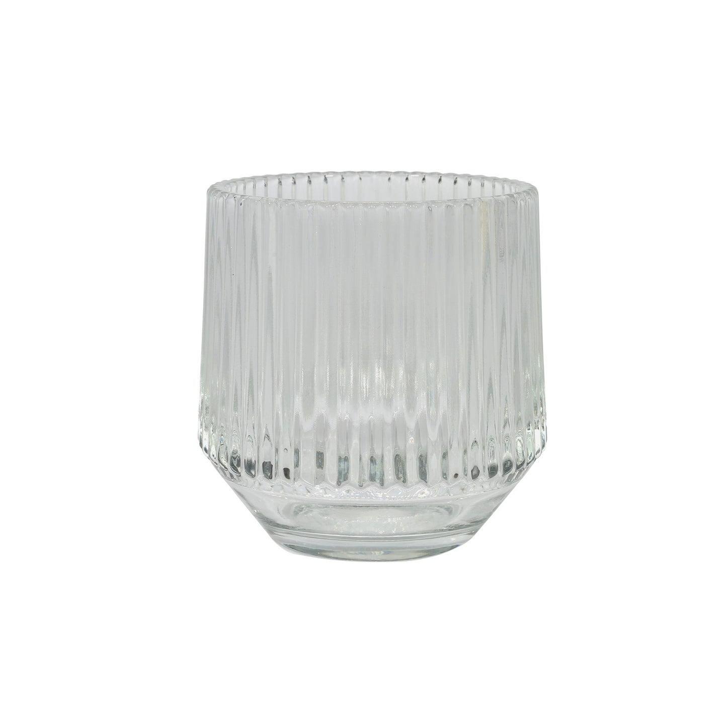 Rigel Ribbed Votive (9.5cm x 9.7cm)