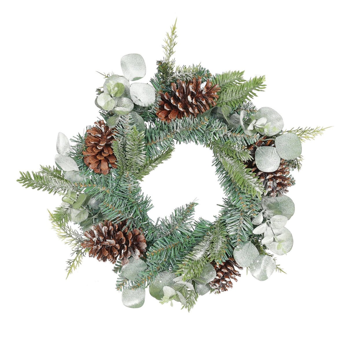 Eucalyptus Pine & Cone Wreath (40cm)