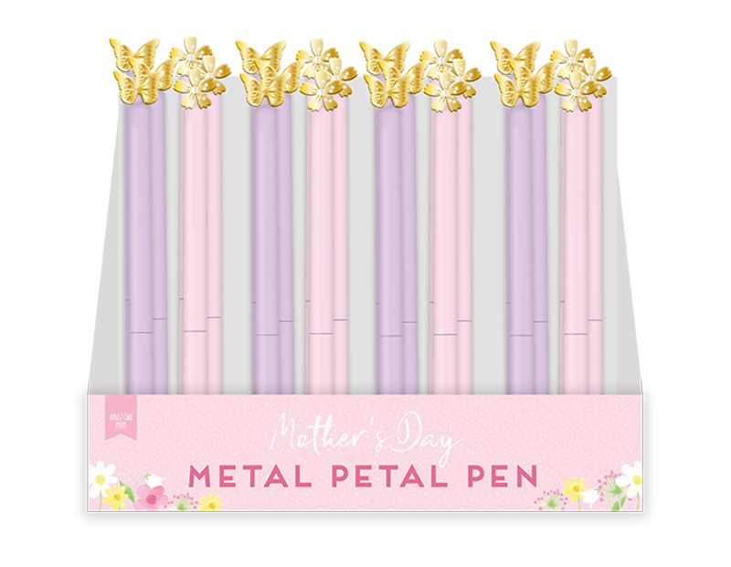 Assorted Mothers Day Metal Pen
