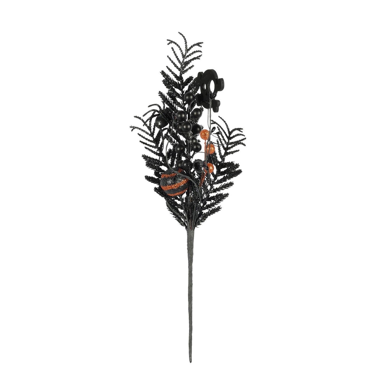 Spooky Spider & Skull Stem (45cm)
