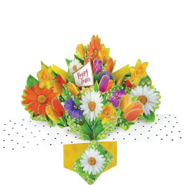 Easter Bouquet 3D Pop Up Card