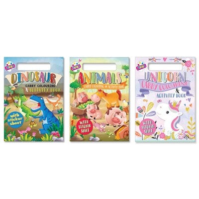 A4 Carry Colouring & Activity Pad
