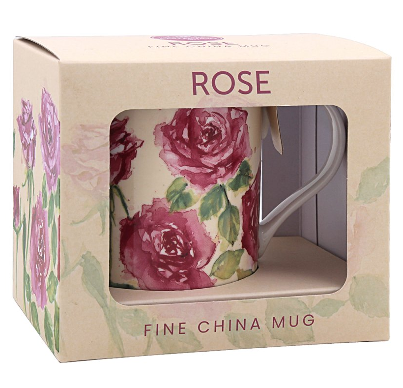 Red Rose Mug