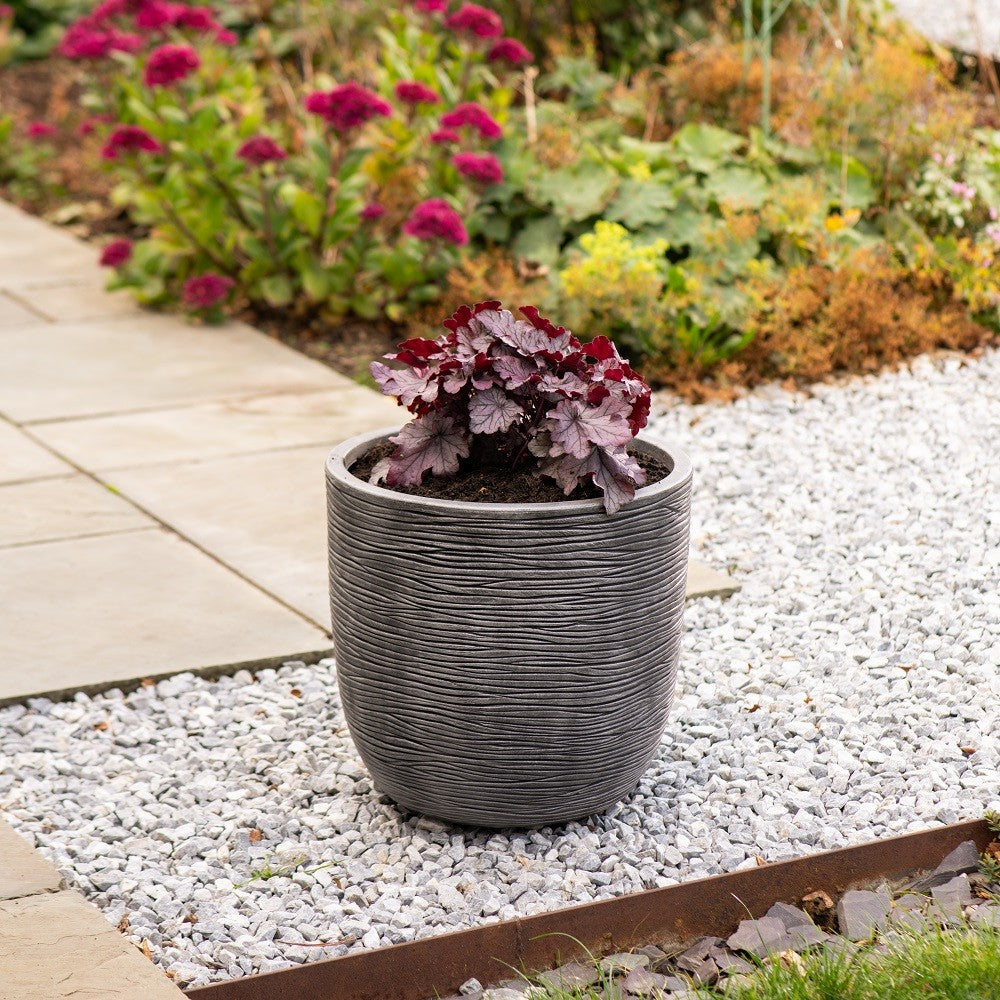 Pewter Amalfi Planter (40cm)