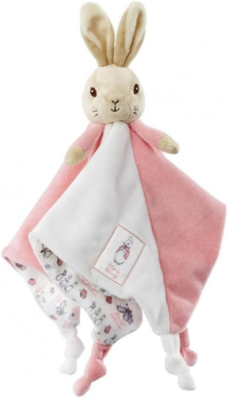 Baby Comfort Blanket Flopsy Bunny Beatrix Potter Soft Toy Security Newborn Gift