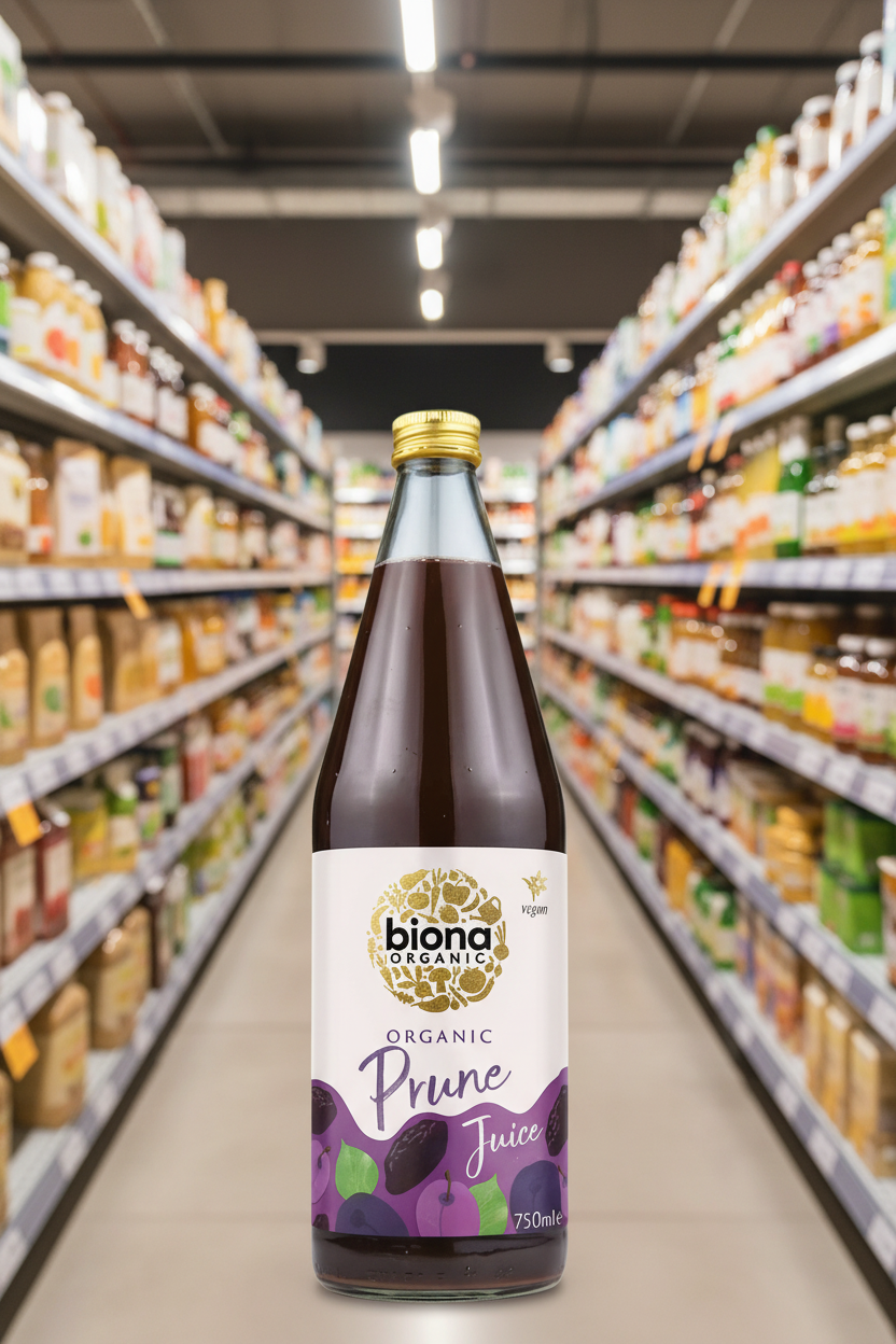 Biona Prune Juice Organic -no added sugar - 750ml