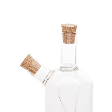 2 In 1 Oil And Vinegar Glass Bottle | Montela