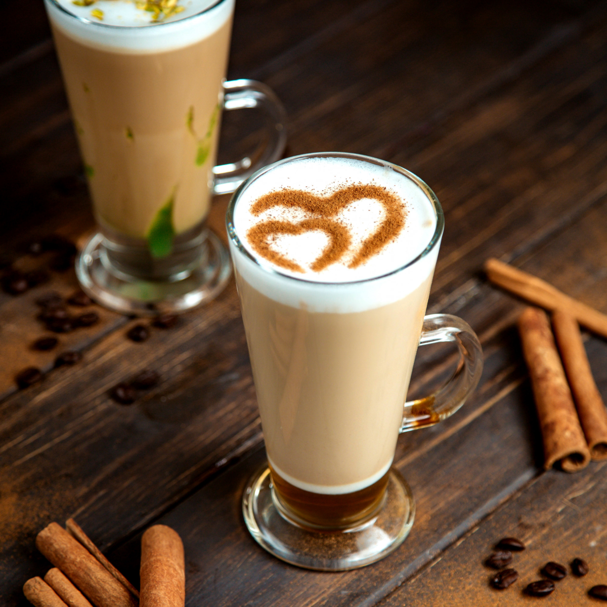 Latte Glasses Set of 4 | Euri