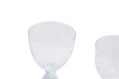 Set of 2 Clear Cocktail Glasses | Mila