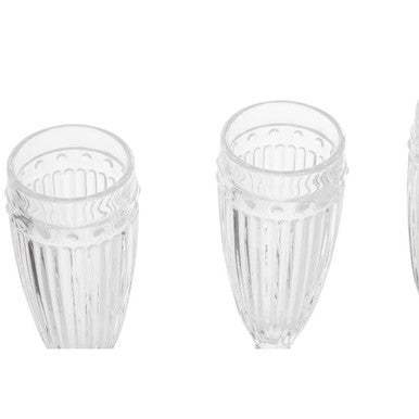 Set of Four Champagne Glasses | Auclair