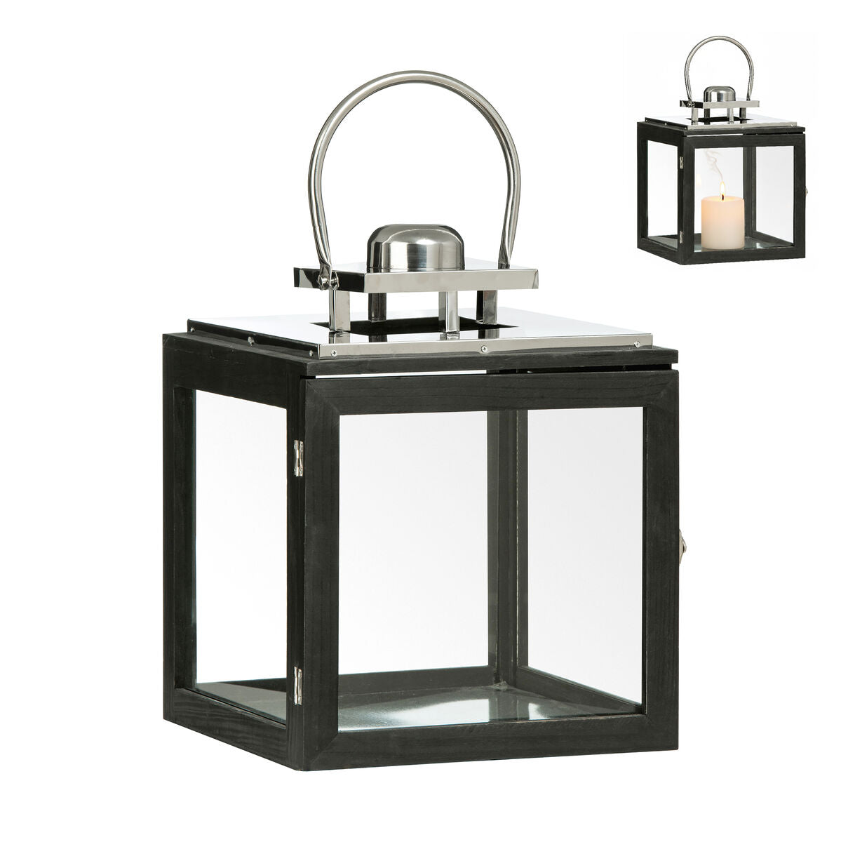 Large Stainless Steel Lantern | Regents Park