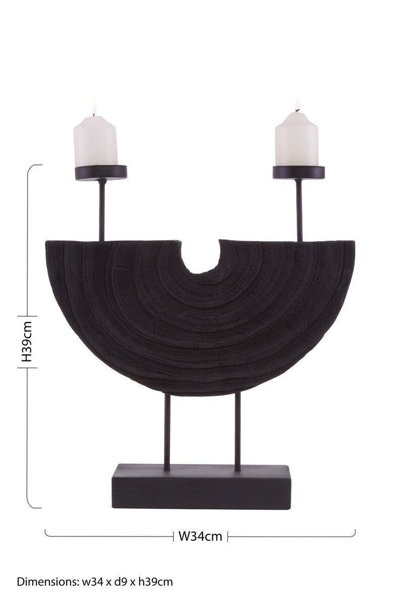Two Candle Holder | Lacuna
