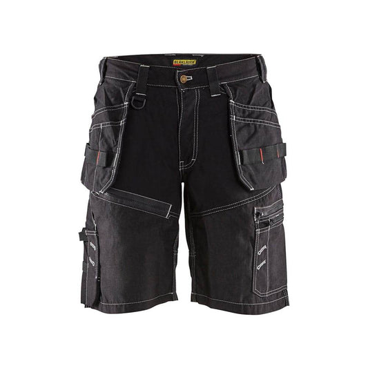 Blaklader 1502 Holster Pocket Work Shorts X1500 Black, 40" Waist