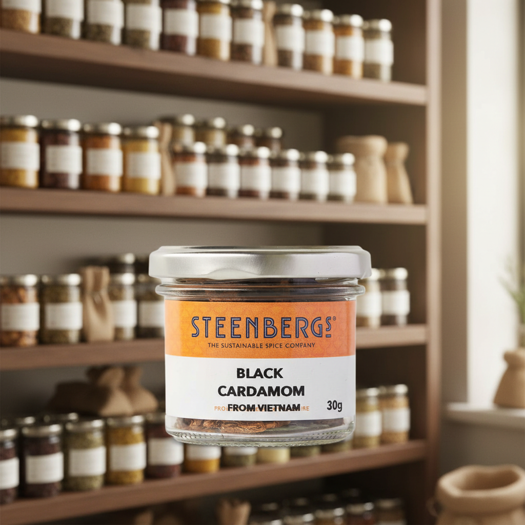 Steenbergs Black Cardamon Spice - 30g