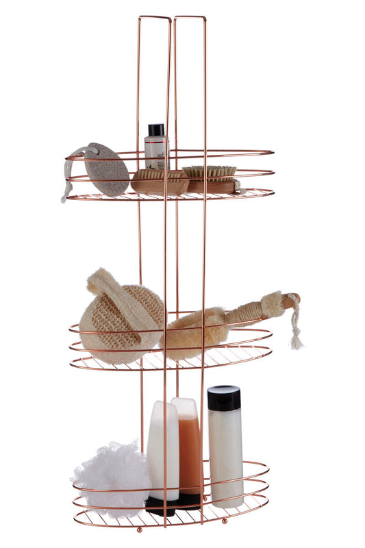 3 Tier Copper Plated Storage Rack | Dara