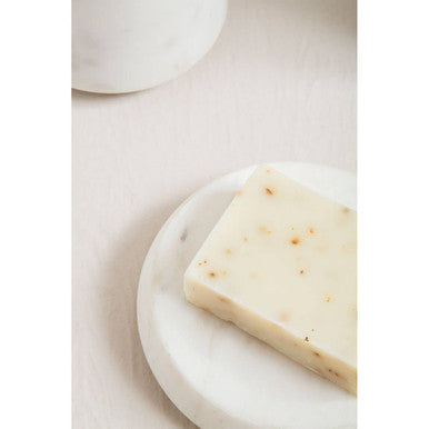 Off White Marble Soap Dish | Abaska