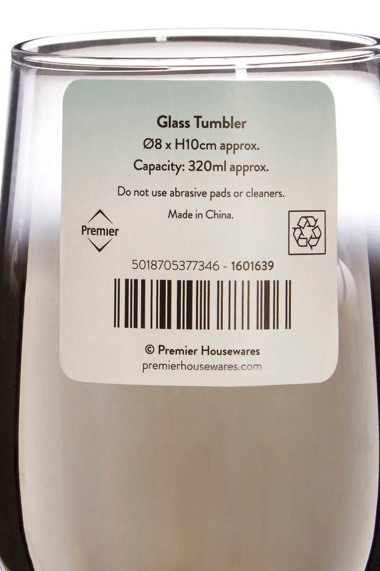 Silver Ombre Tumbler | Elissa