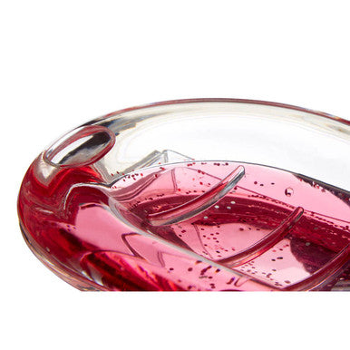 Acrylic Red Floating Hearts Soap Dish