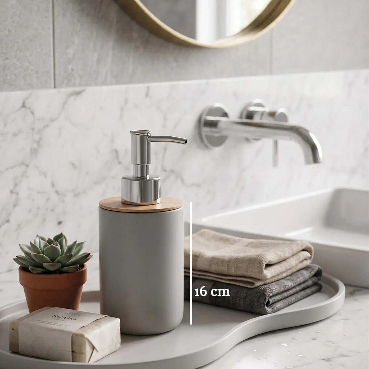 Grey 300Ml Lotion Dispenser | Canyon