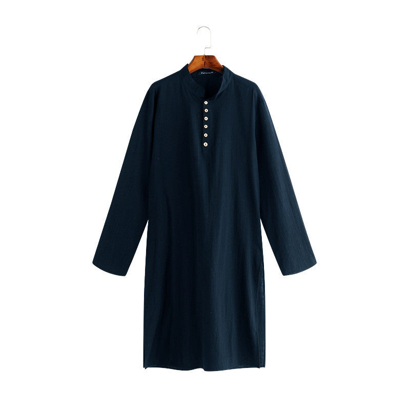 Muslim Men's Long Shirt Robe