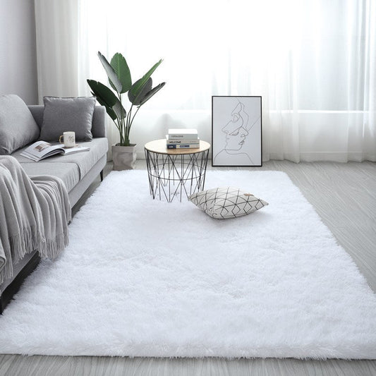 Nordic Fluffy Rugs For Living Room, Large Size Plush Anti-slip Soft Carpet