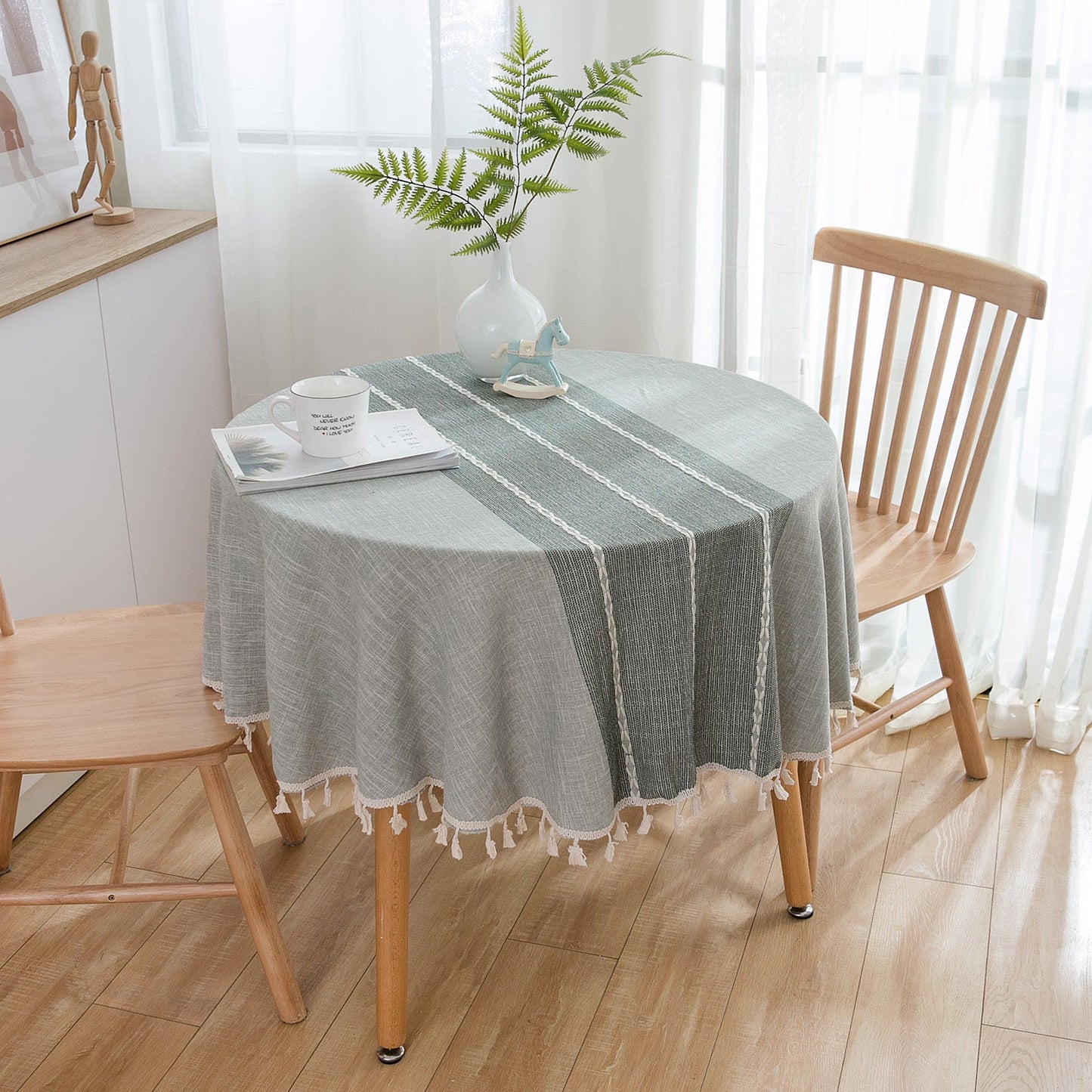 Japanese Cotton Linen Tablecloth