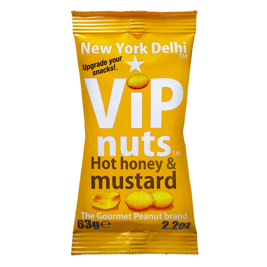 New York Delhi ViPnuts Hot Honey & Mustard Peanuts