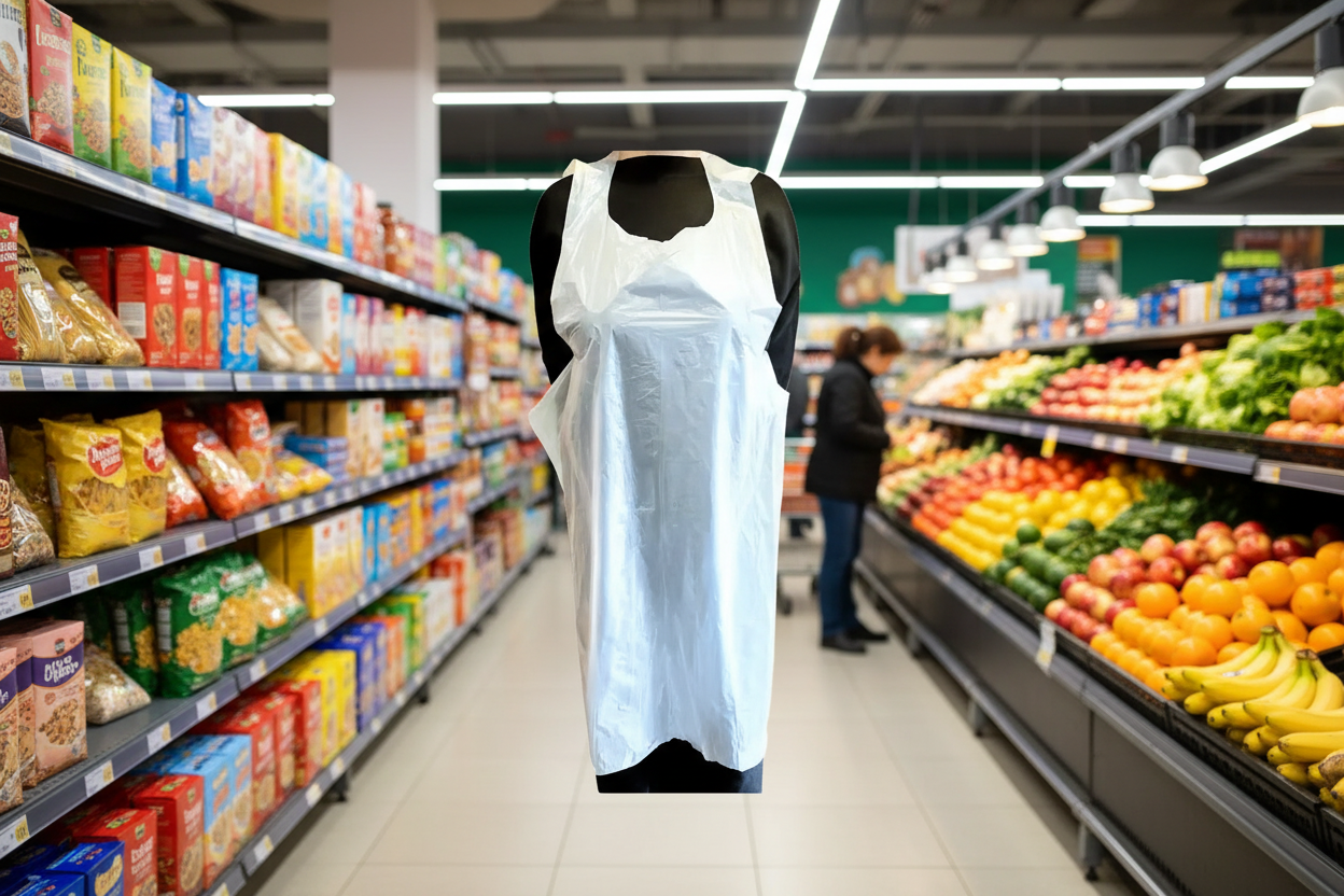 Spiritpak White Aprons On Roll 28 X 46 - 1 X 200 S.