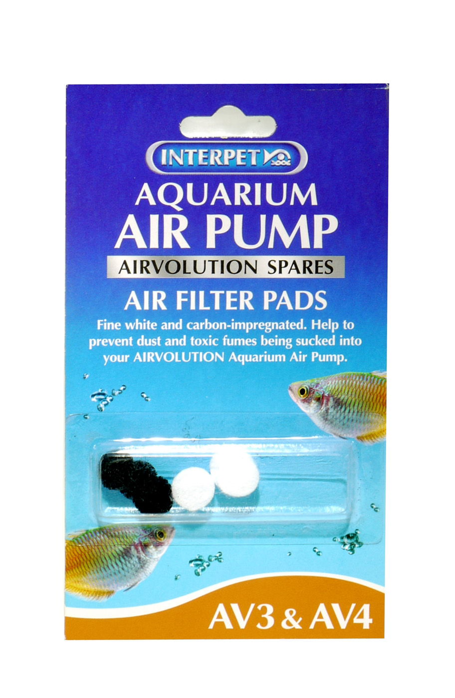 Aquarium Air Volution Spare Filter Pads for Av3 and 4 - Case of 5