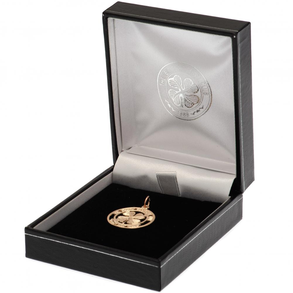 Celtic FC 9ct Gold Pendant Large