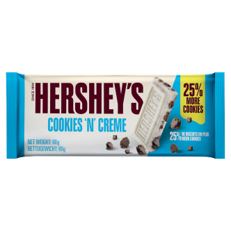 24 X Hershey Cookies & Creme Bar 90