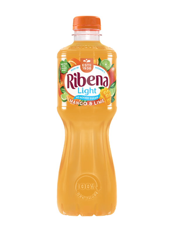 12 x Ribena Mango & Lime 500Ml
