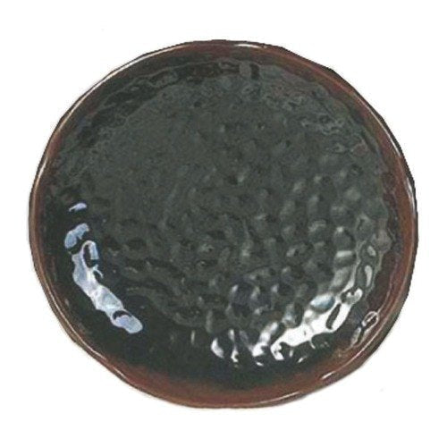 Tenmoku Lotus Shaped Melamine Plate 14" / 355mm- Dozen