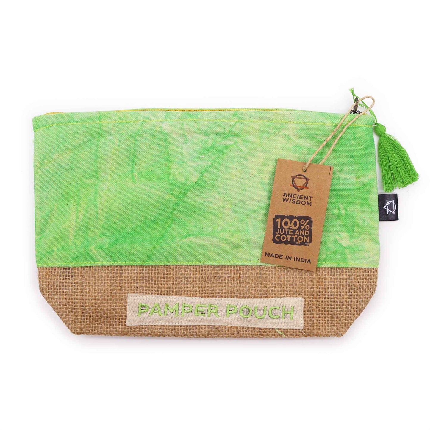 Mother Earth Green Pamper Pouch - Stonewash