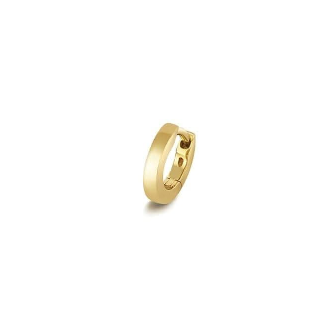 18ct Gold Cartilage Earring Solid Sq Tube ESQ2005