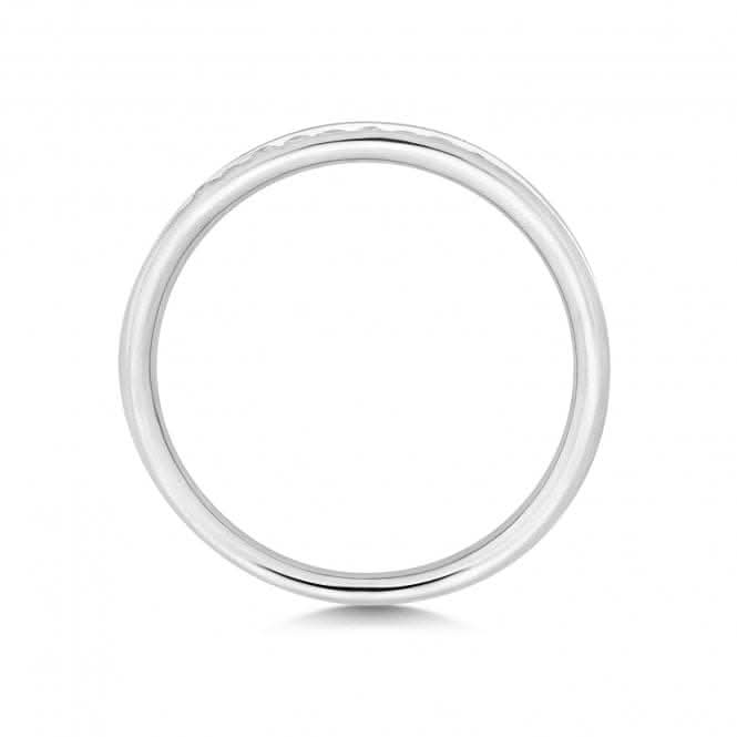 Wedding Band 18ct White Gold Diamond Eternity Ring WQ217W/I