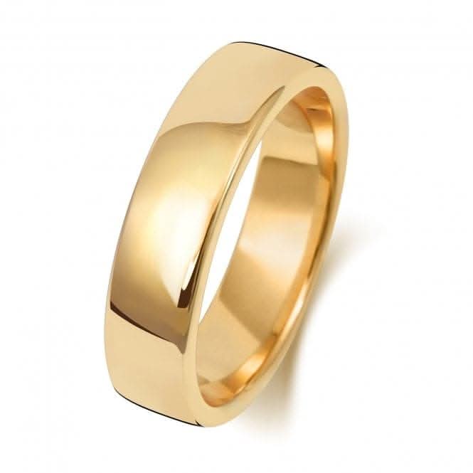 Wedding Band 18K Soft Court 5mm-1.45 Wedding Ring WQ135M