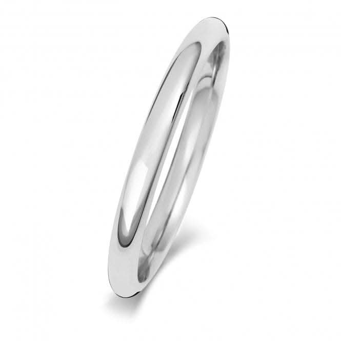 Wedding Band 18K Trad Court 2mm Wedding Ring WQ161WH