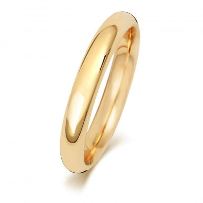 Wedding Band 18K Trad Court 3mm-1.15 Wedding Ring WQ163L