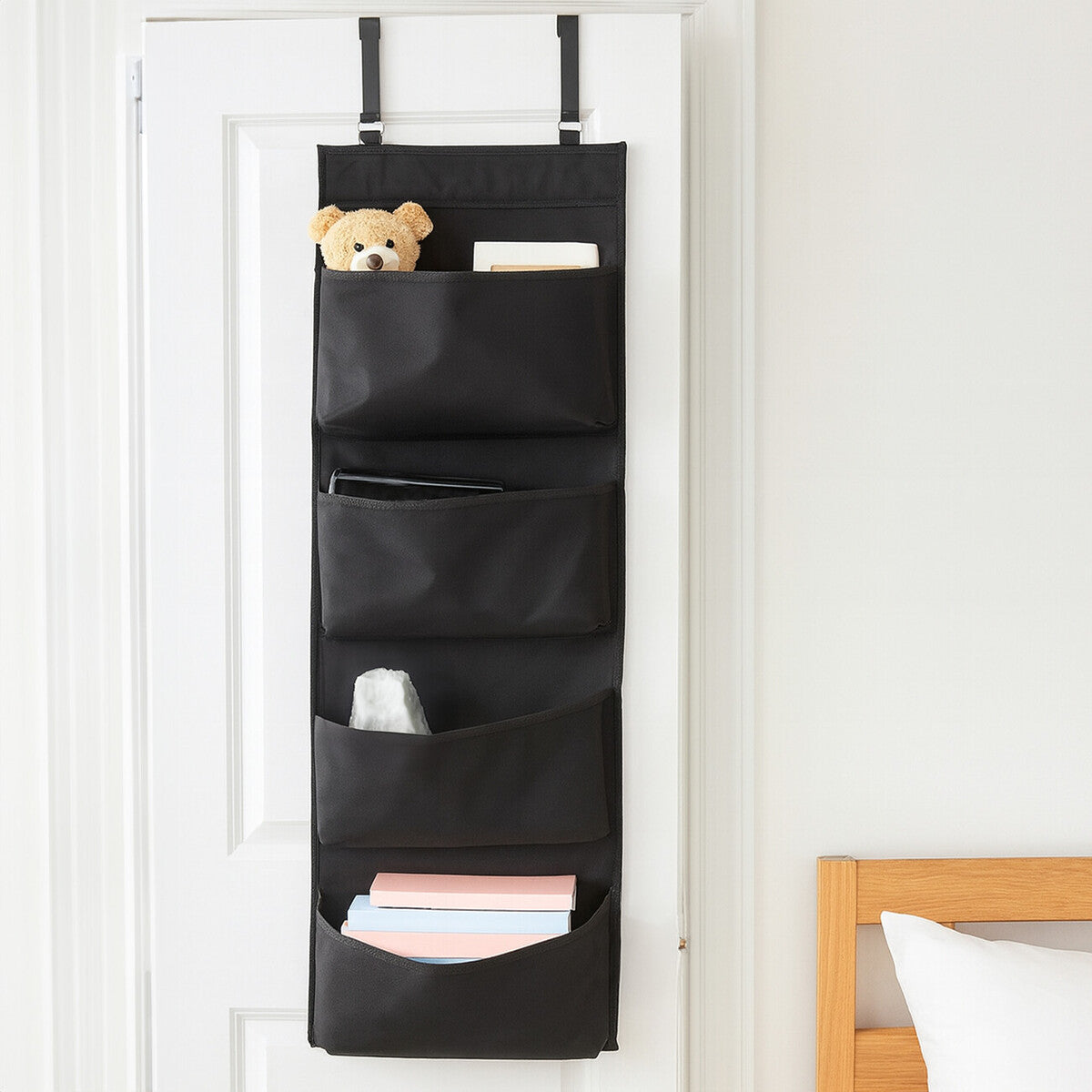 Over Door Black Hanging Organiser | Verti
