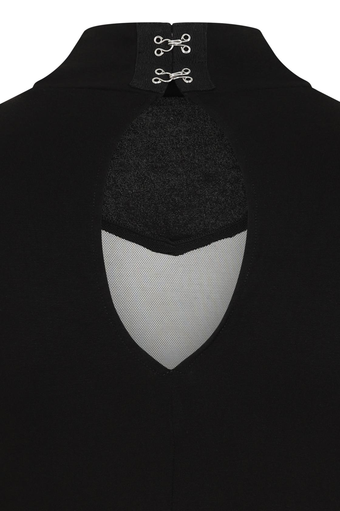 Necessary Evil Cybele Bat Panel Long Sleeve Top - Size 10 Left Only!