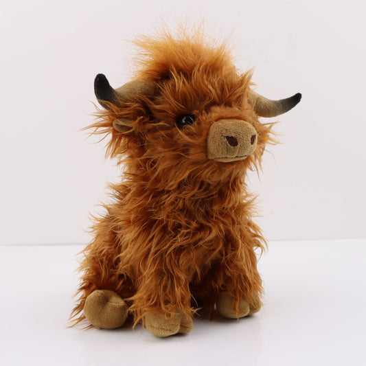 Scottish Plush Toy Cow