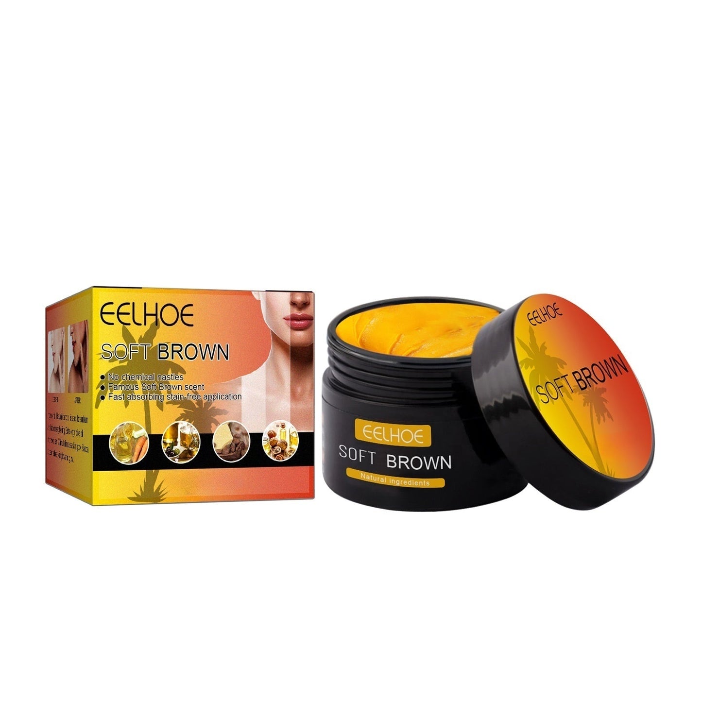 Wheat Skin Color Body Repair Cream