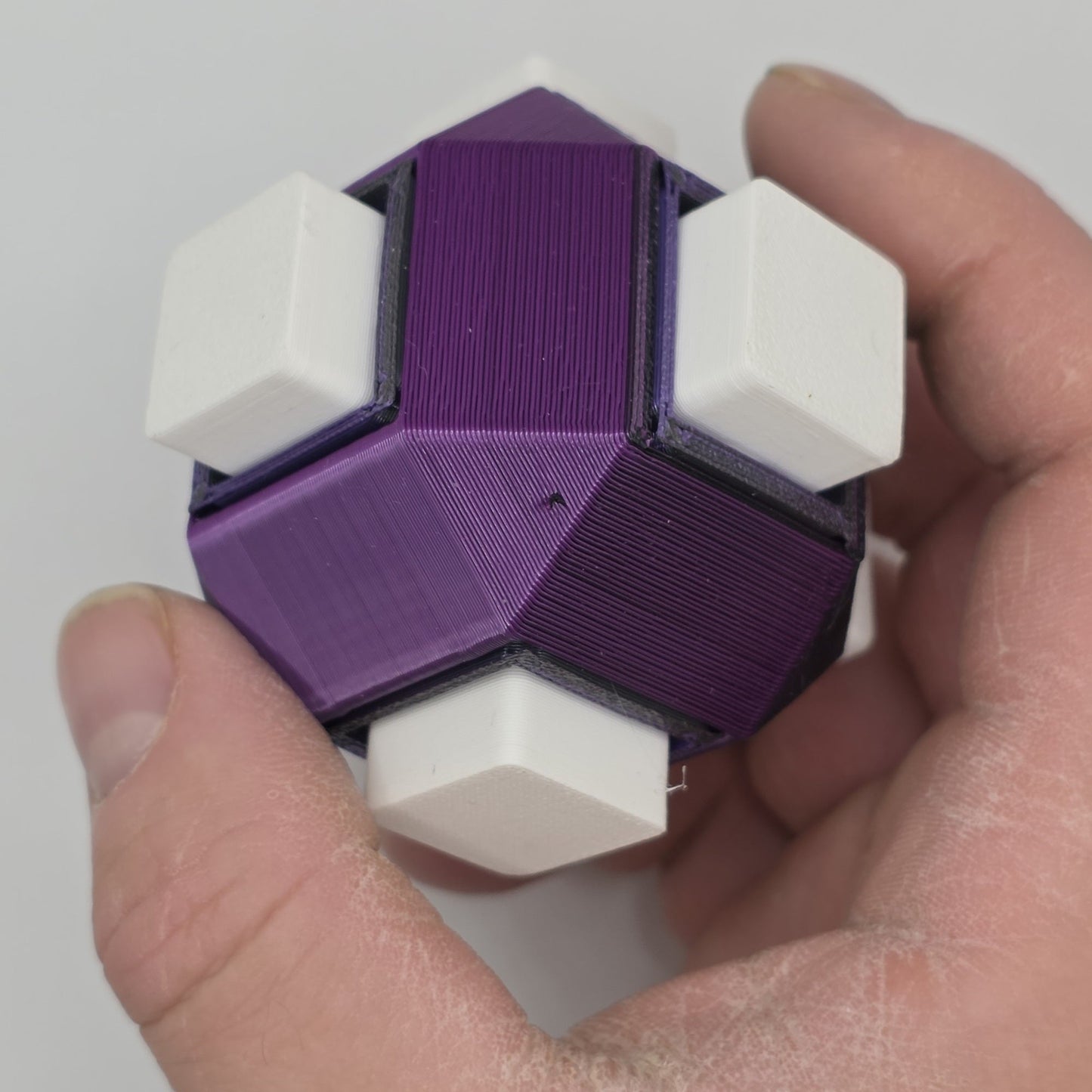3dFidgets ASMR Click-a-sphere - Clicky Buttons with Real Mechanical Switches in Vibrant Colours for Sensory Play