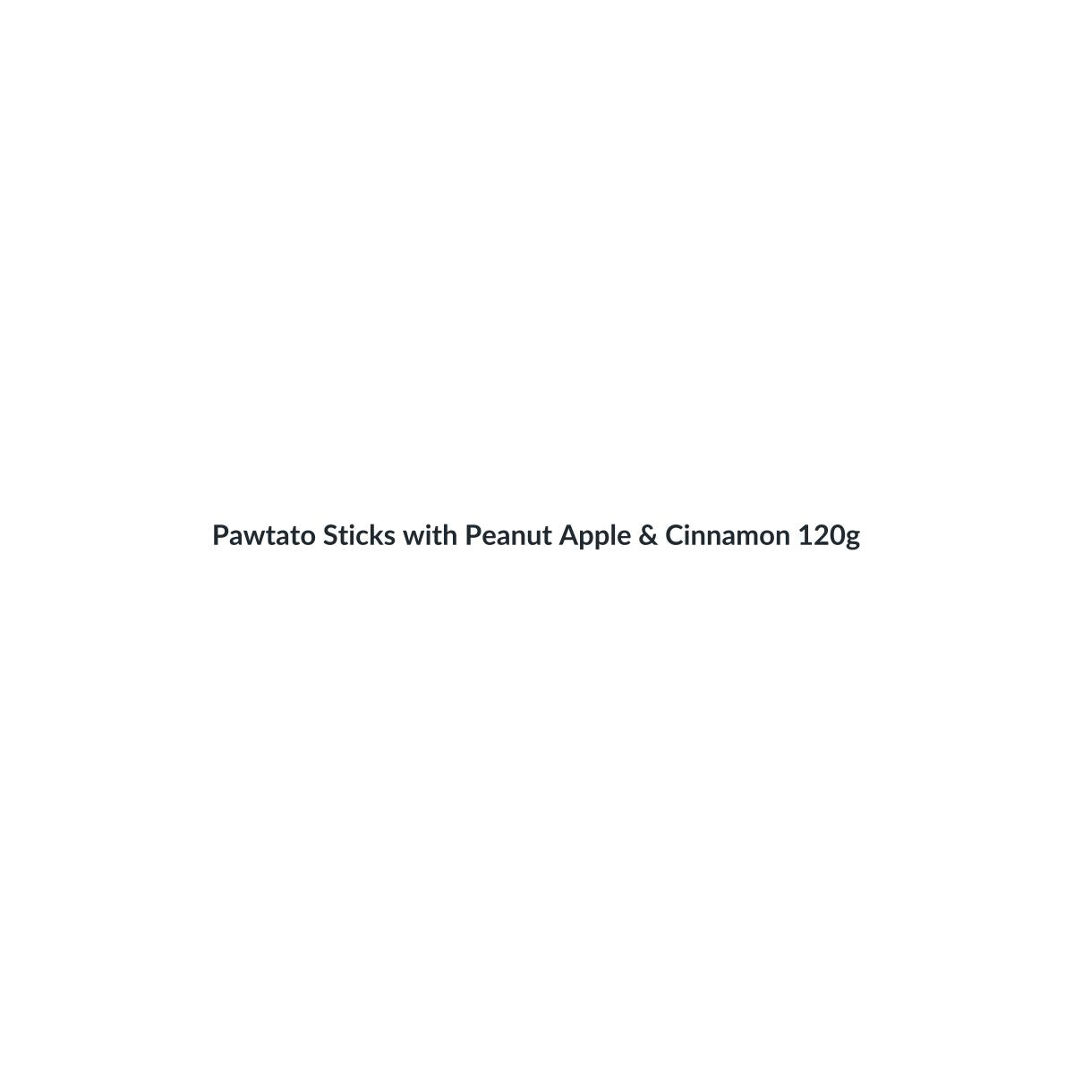 Pawtato Sticks with Peanut Apple & Cinnamon 120g