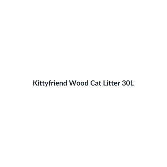 Kittyfriend Wood Cat Litter 30L