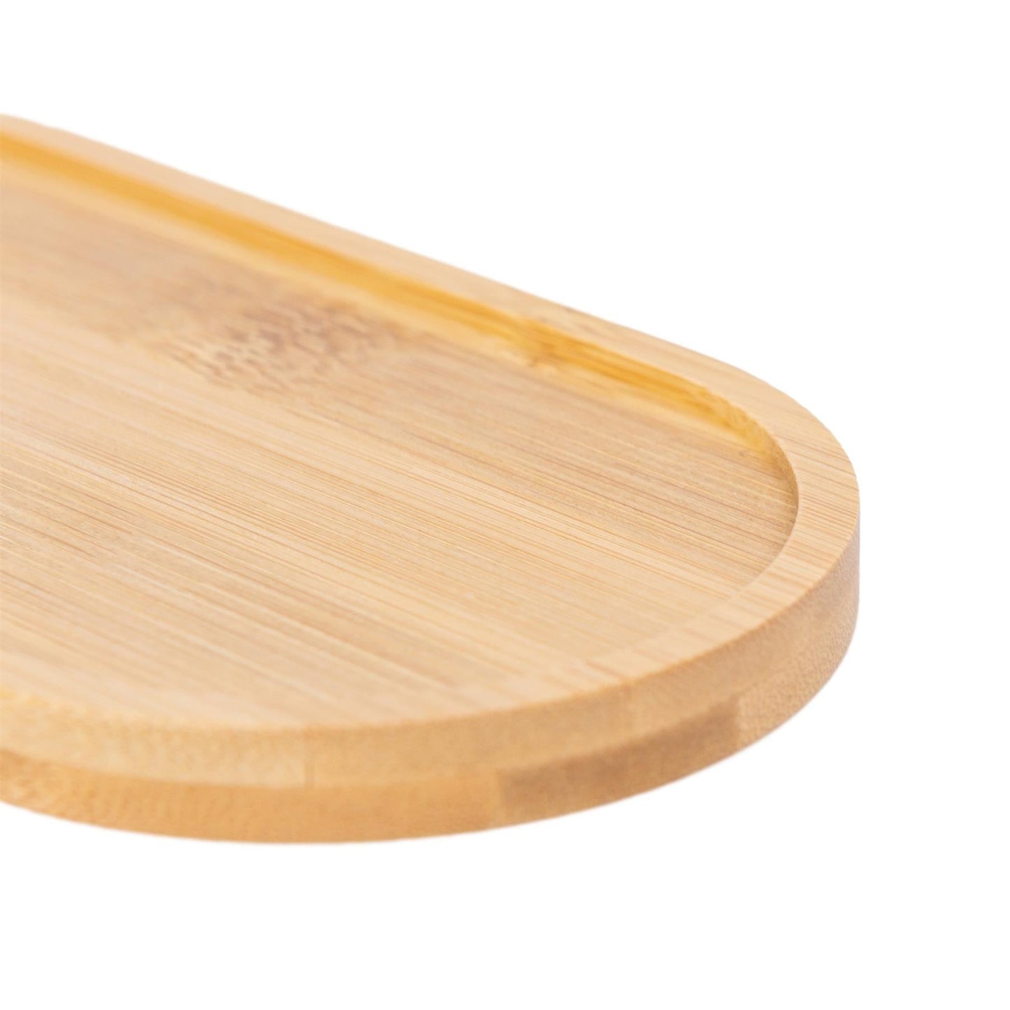 17.5cm Bamboo Soap Dispenser Tray
