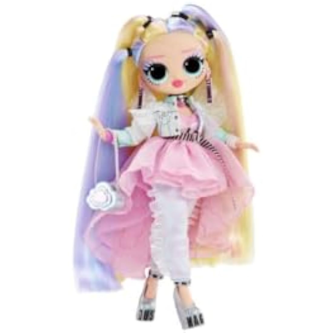 L.O.L. Surprise OMG Sunshine Makeover Big Surprise Fashion Doll - STELLAR GURL - Includes UV Colour Change in the Sun, Multiple Surprises, and Fabulous Accessories - Great Gift for Kids Ages 4+