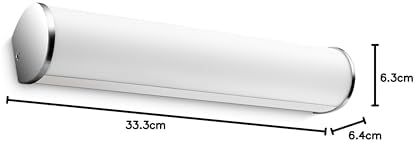 Philips myBathroom Fit LED Wall Lamp, 2 x 2.5 W Integrated LED - Chrome
