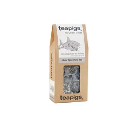 Tea Pigs Silver Tips White Tea 15 Tea Bags (PACK OF 4)